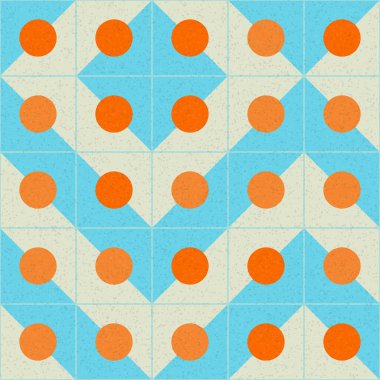 soyut geometrik model vektör çizimi