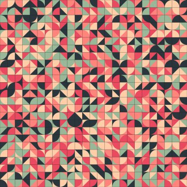 soyut geometrik desen, vektör illüstrasyonu