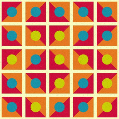 soyut geometrik desen, vektör illüstrasyonu