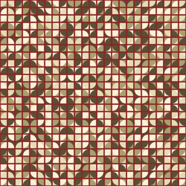 soyut geometrik model vektör çizimi