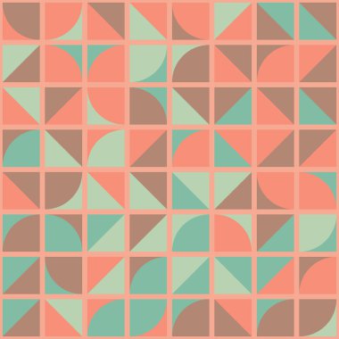 Soyut Geometrik Desen, Dijital Duvar Kağıdı