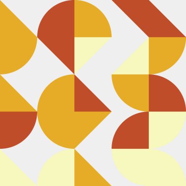 Soyut Geometrik Desen, üretken hesaplama sanatı çizimi 