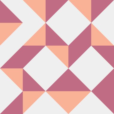 Soyut geometrik dikişsiz desen, üretken hesaplama sanatı çizimi