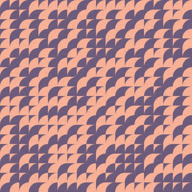 Çeyrek çizimi tekrarlayan soyut geometrik