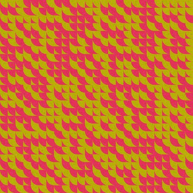 Çeyrek çizimi tekrarlayan soyut geometrik