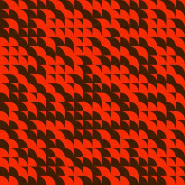 Çeyrek çizimi tekrarlayan soyut geometrik