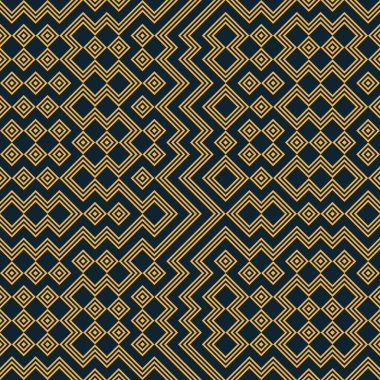 Soyut renk geometrik mozaik desen üretici hesaplama sanatı illüstrasyonu, fayans renk parçalarının taklit edilmesi