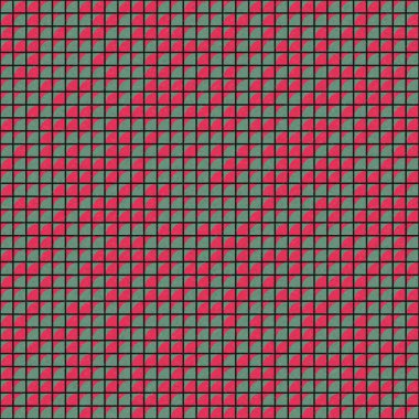 Çeyrek çizimi tekrarlayan soyut geometrik