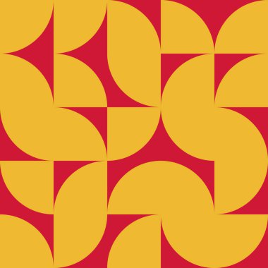 Soyut renk geometrik mozaik desen üretici hesaplama sanatı illüstrasyonu, fayans renk parçalarının taklit edilmesi