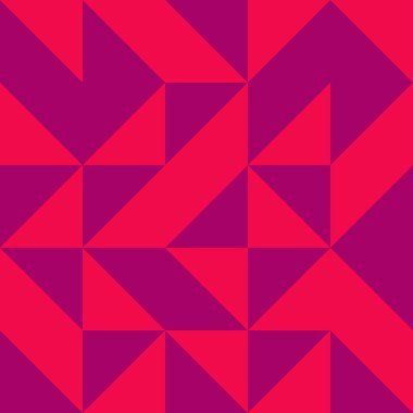 Soyut renk geometrik mozaik desen üretici hesaplama sanatı illüstrasyonu, fayans renk parçalarının taklit edilmesi