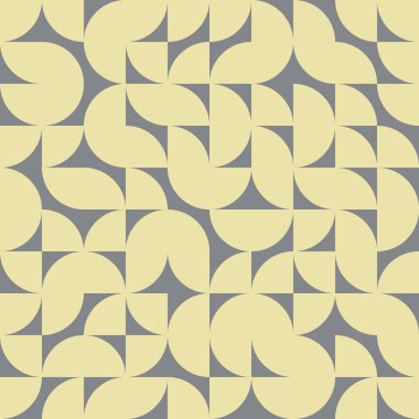 Soyut Geometrik Desen, üretken hesaplama sanatı çizimi 