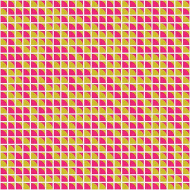 Çeyrek çizimi tekrarlayan soyut geometrik