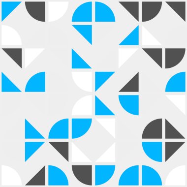 Soyut geometrik dikişsiz desen, üretken hesaplama sanatı çizimi