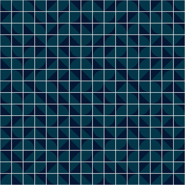 Absztrakt Geometriai Minta Generatív Számítógépes Művészeti Illusztráció — Stock Vector