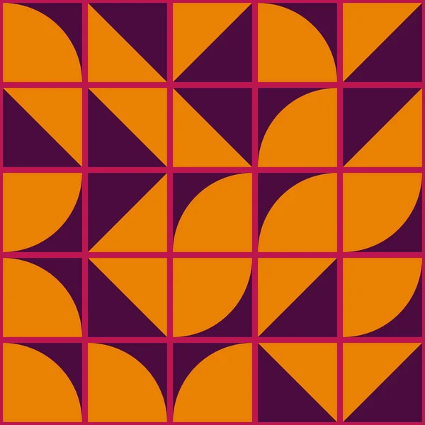 Абстрактний Геометричний Візерунок Генеративна Обчислювальна Мистецька Ілюстрація — стоковий вектор