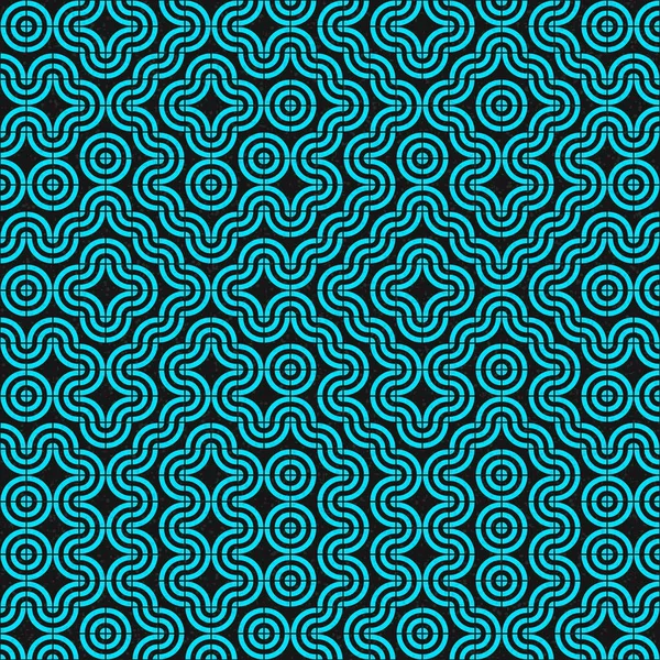 Absztrakt Szín Geometrikus Mozaik Minta Generatív Számítógépes Művészeti Illusztráció Utánzása — Stock Vector