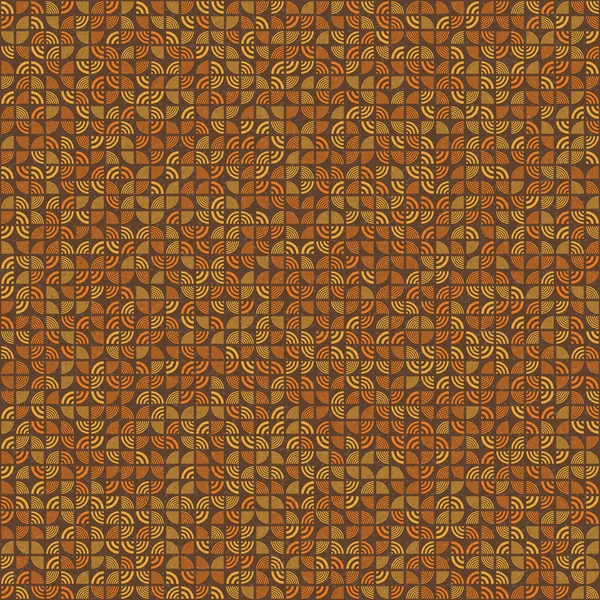Abstract Kleur Geometrische Mozaïek Patroon Generatieve Computationele Kunst Illustratie Imitatie — Stockvector