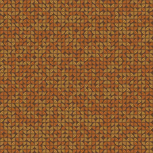 Abstrakte Farbe Geometrische Mosaik Muster Generative Computergestützte Kunst Illustration Nachahmung — Stockvektor