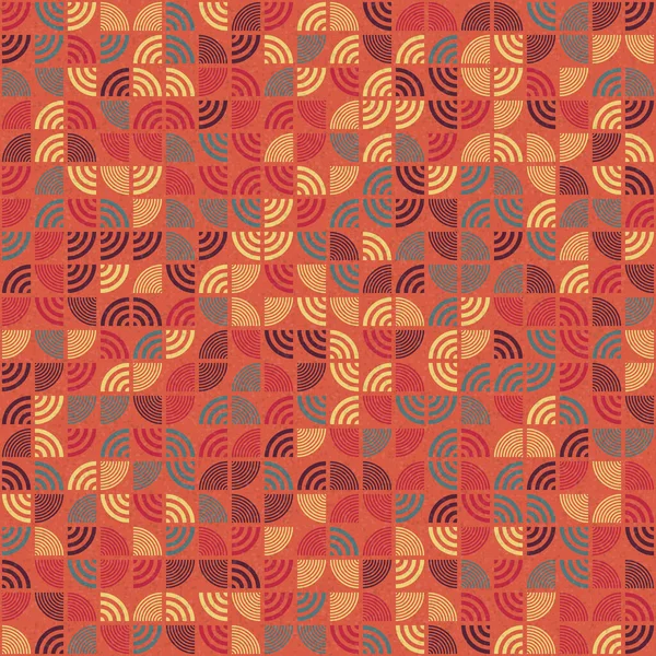 Abstrakte Geometrische Muster Generative Computergestützte Kunstillustration — Stockvektor