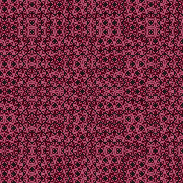 Abstrakte Farbe Geometrische Mosaik Muster Generative Computergestützte Kunst Illustration Nachahmung — Stockvektor