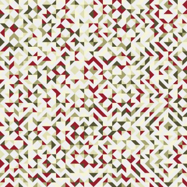 Soyut geometrik dikişsiz desen, üretken hesaplama sanatı çizimi