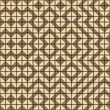 Soyut geometrik dikişsiz desen, üretken hesaplama sanatı çizimi