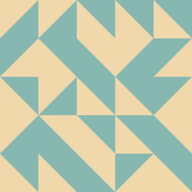 Soyut Geometrik Desen, üretken hesaplama sanatı çizimi 