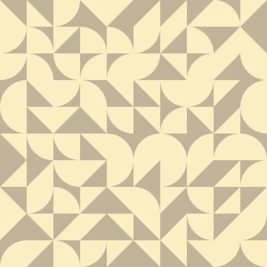 Soyut renk geometrik mozaik desen üretici hesaplama sanatı illüstrasyonu, fayans renk parçalarının taklit edilmesi