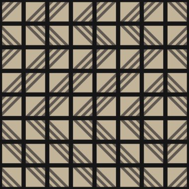 Soyut renk geometrik mozaik desen üretici hesaplama sanatı illüstrasyonu, fayans renk parçalarının taklit edilmesi