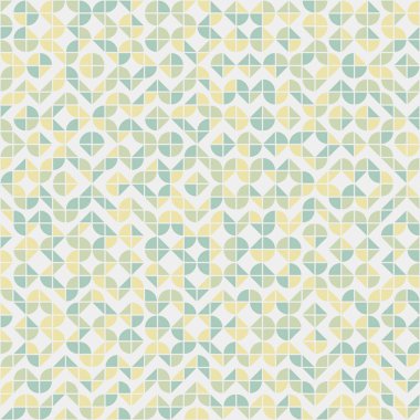 Soyut geometrik dikişsiz desen, üretken hesaplama sanatı çizimi