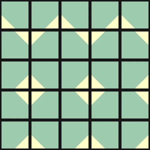 Patrón Geométrico Abstracto Con Ilustración Elementos Repetidos — Vector de stock