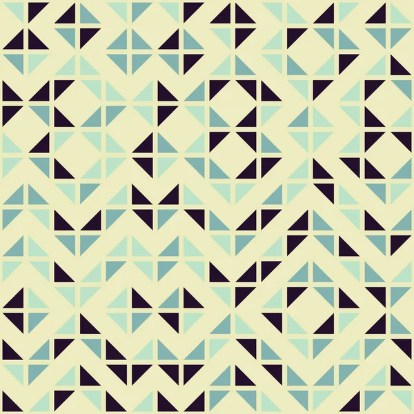 Patrón Sin Costura Geométrico Abstracto Ilustración Generativa Del Arte Computacional — Archivo Imágenes Vectoriales