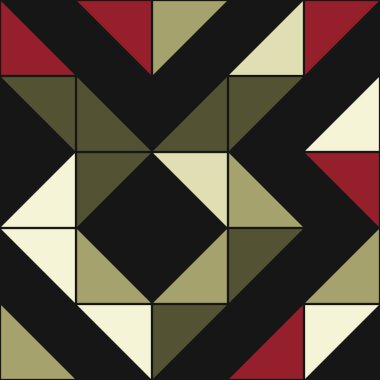 Soyut Geometrik Desen, Dijital Duvar Kağıdı