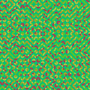 Soyut geometrik dikişsiz desen, üretken hesaplama sanatı çizimi