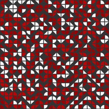 soyut geometrik model vektör çizimi 