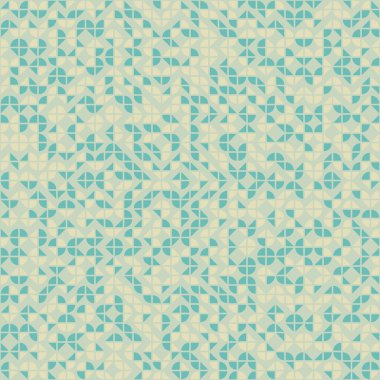 Soyut geometrik dikişsiz desen, üretken hesaplama sanatı çizimi