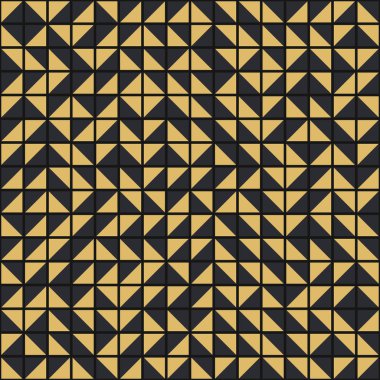 Soyut Geometrik Desen, üretken hesaplama sanatı çizimi 