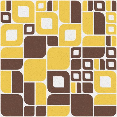 Soyut Geometrik Desen, üretken hesaplama sanatı çizimi 