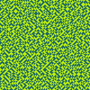 Soyut Geometrik Desen, üretken hesaplama sanatı çizimi 