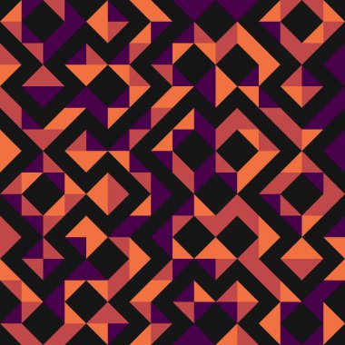 soyut geometrik model vektör çizimi 