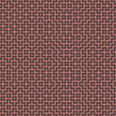 soyut geometrik model vektör çizimi 