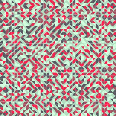 soyut geometrik model vektör çizimi 