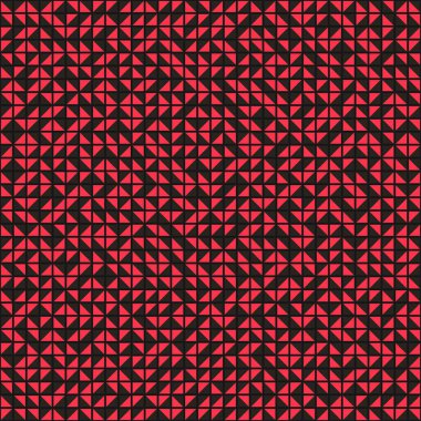 Soyut Geometrik Desen, üretken hesaplama sanatı çizimi 