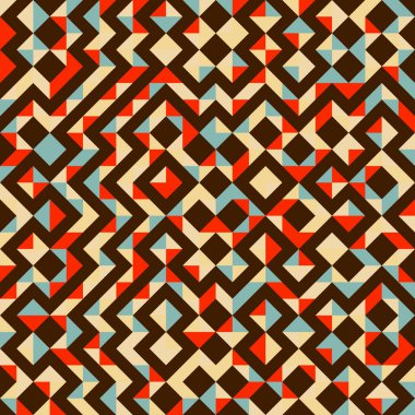 soyut geometrik model vektör çizimi 