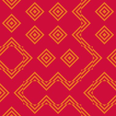 soyut geometrik model vektör çizimi 