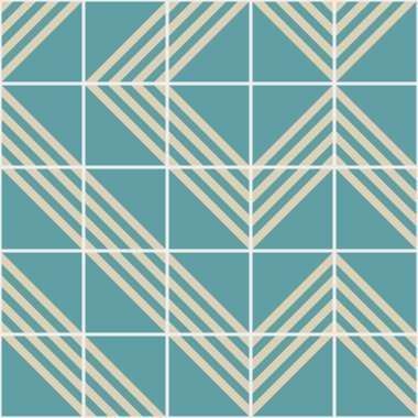 Soyut Geometrik Desen, üretken hesaplama sanatı çizimi 