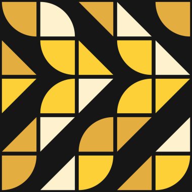 soyut geometrik model vektör çizimi 