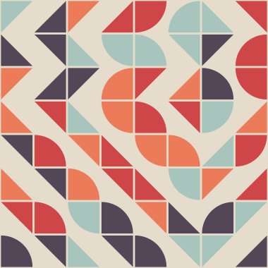 soyut geometrik model vektör çizimi 