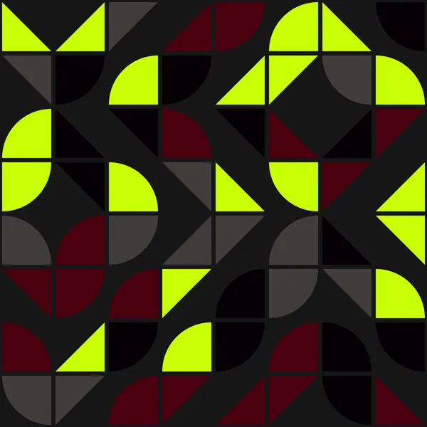 Abstrakt Geometriskt Mönster Vektor Illustration — Stock vektor