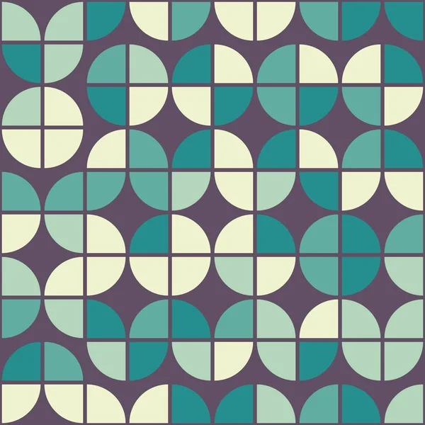 Abstrakt Geometriskt Mönster Med Repetitiva Element Illustration — Stock vektor